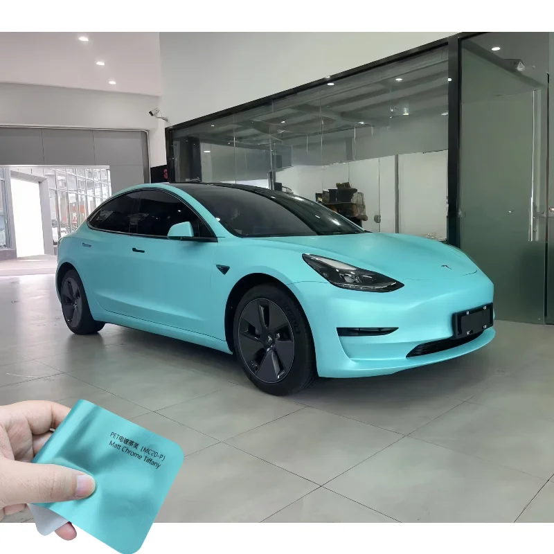 

PPF Автомобильная виниловая пленка с гальваническим покрытием, матовый хром, tiffanyblue, ПЭТ-пленка, не слоя, самовосстанавливающаяся, глянцевая, против царапин