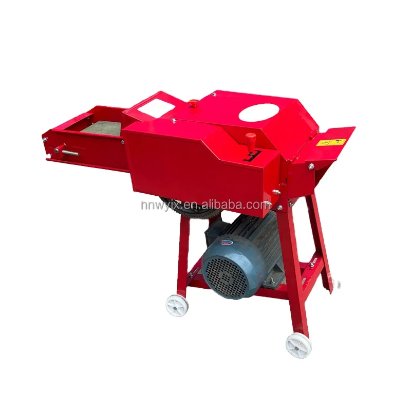 Wholesale Household grass cutting machine poultry feed processing for animals mini chaff cutter