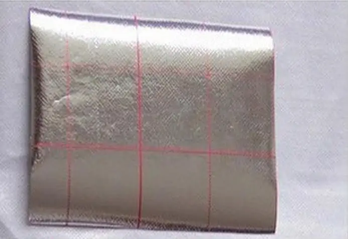 10m Aluminum foil non-woven cloth,Floor heating film,60g thermal insulation Material ,reflective, floor waterproof,moistureproof