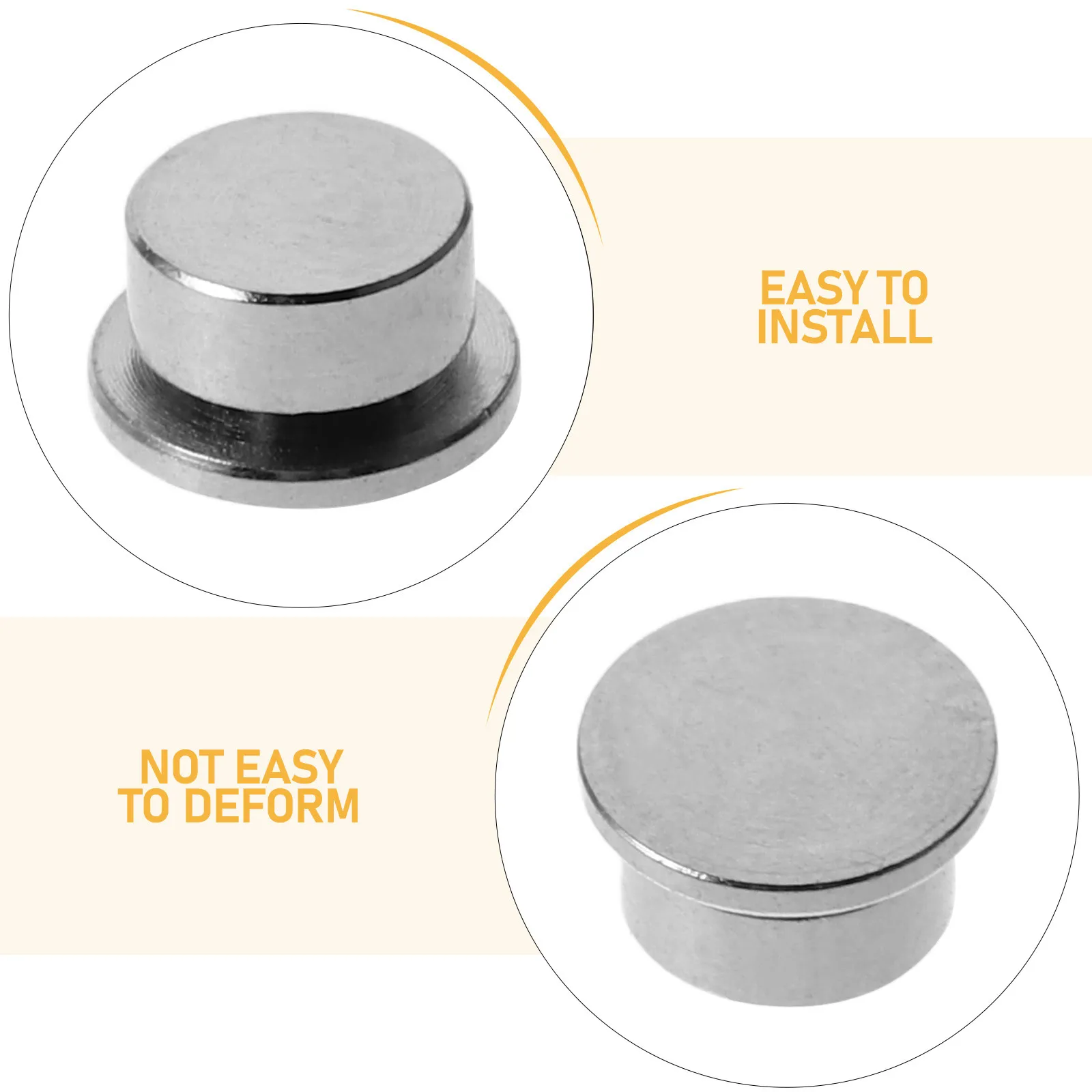 10Pcs High-Speed Rotating Nail Shaft Metal Spinner for Nail Art DIY Manicure Jewelry Accessories Precision Rotary Bearing