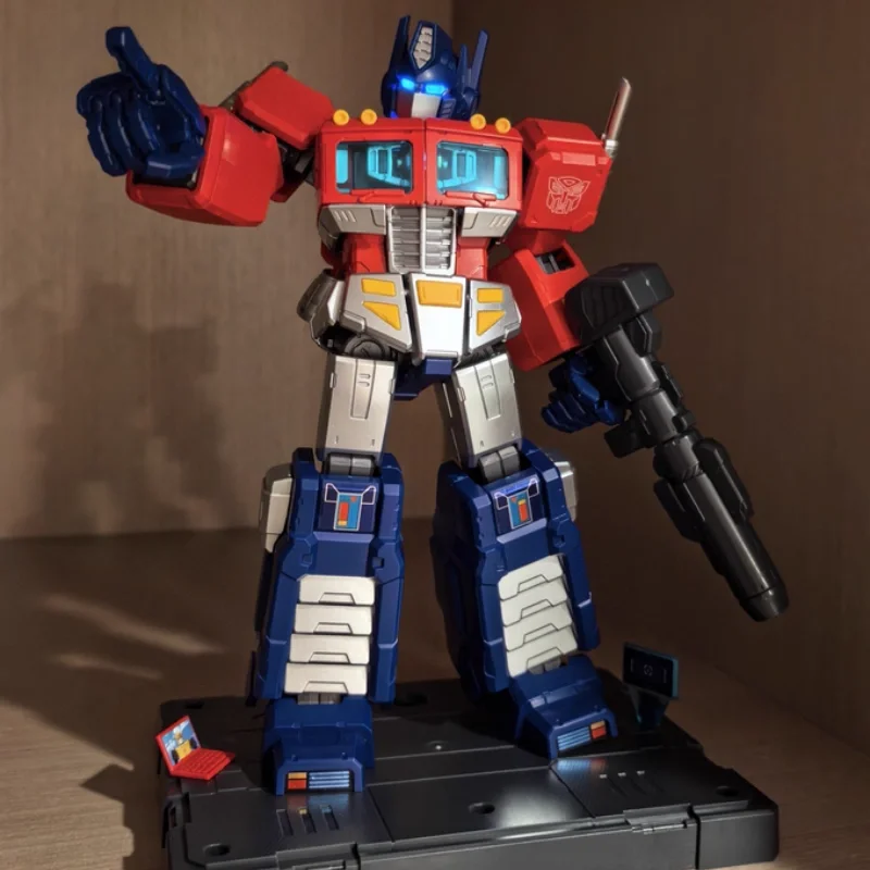 

Original Blokees Anime Transformers One Action Edition Orion Pax Soundwave G1 Megatron Assembled Movable Model Collectible Toys