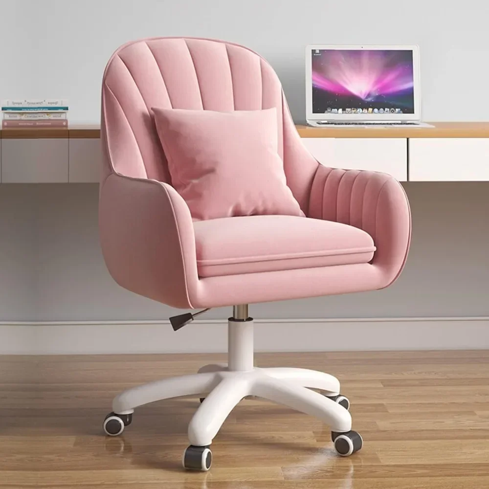 Cute Office Chair Home Computer Chairs Adjustable Task Chairs Modern Office Chair Makeup Chair 360° Swivel Computer