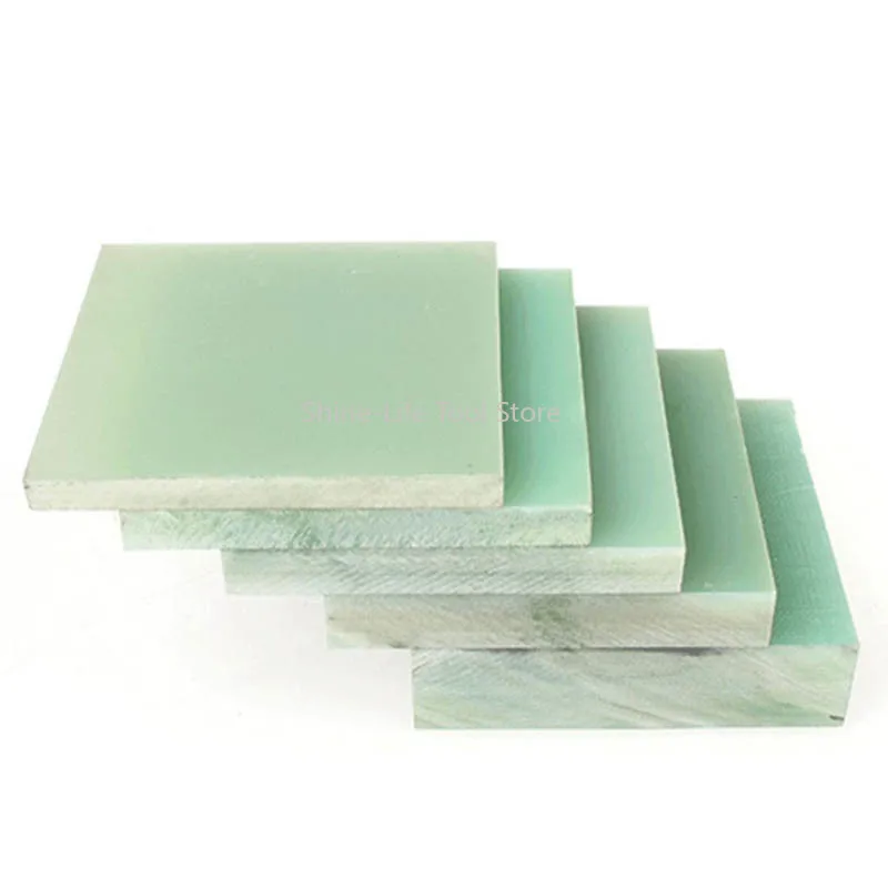 Light-green FR-4 Glass Fibre Board Epoxy Resin Plate Thickness 1/1.5/2/2.5/3/4/5/6/8mm Fiberglass Insulating Sheet