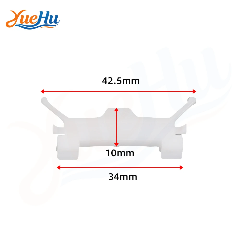 YUEHU 25PCS For Hyundai For Elantra Roof Weatherstrip Clips Roof Moulding Drip Rail Clip