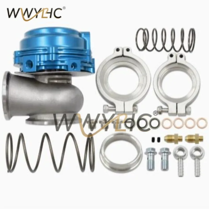 Applicable To 44mm Wastegate Valve Clamp with Flange Turbocharger, Including All Springs