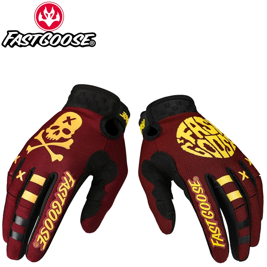 FASTGOOSE Motocross MX Gloves Motorcycle Off Road Riding BMX MTB ATV Off Road Mountain Bike Cycling Luvas S-XXL