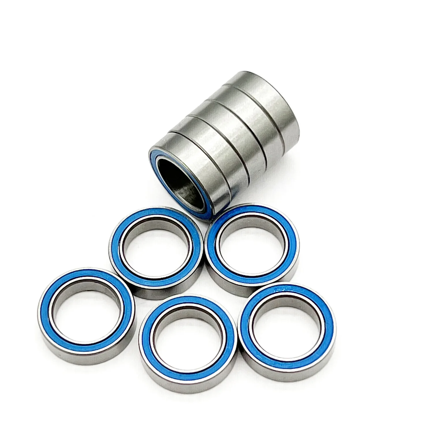 Łożysko 10 szt. 6700RS zz 2rs 10x15x4mm Stal chromowana Uszczelnione gumą Części do szybkich urządzeń mechanicznych — zdjęcie 3