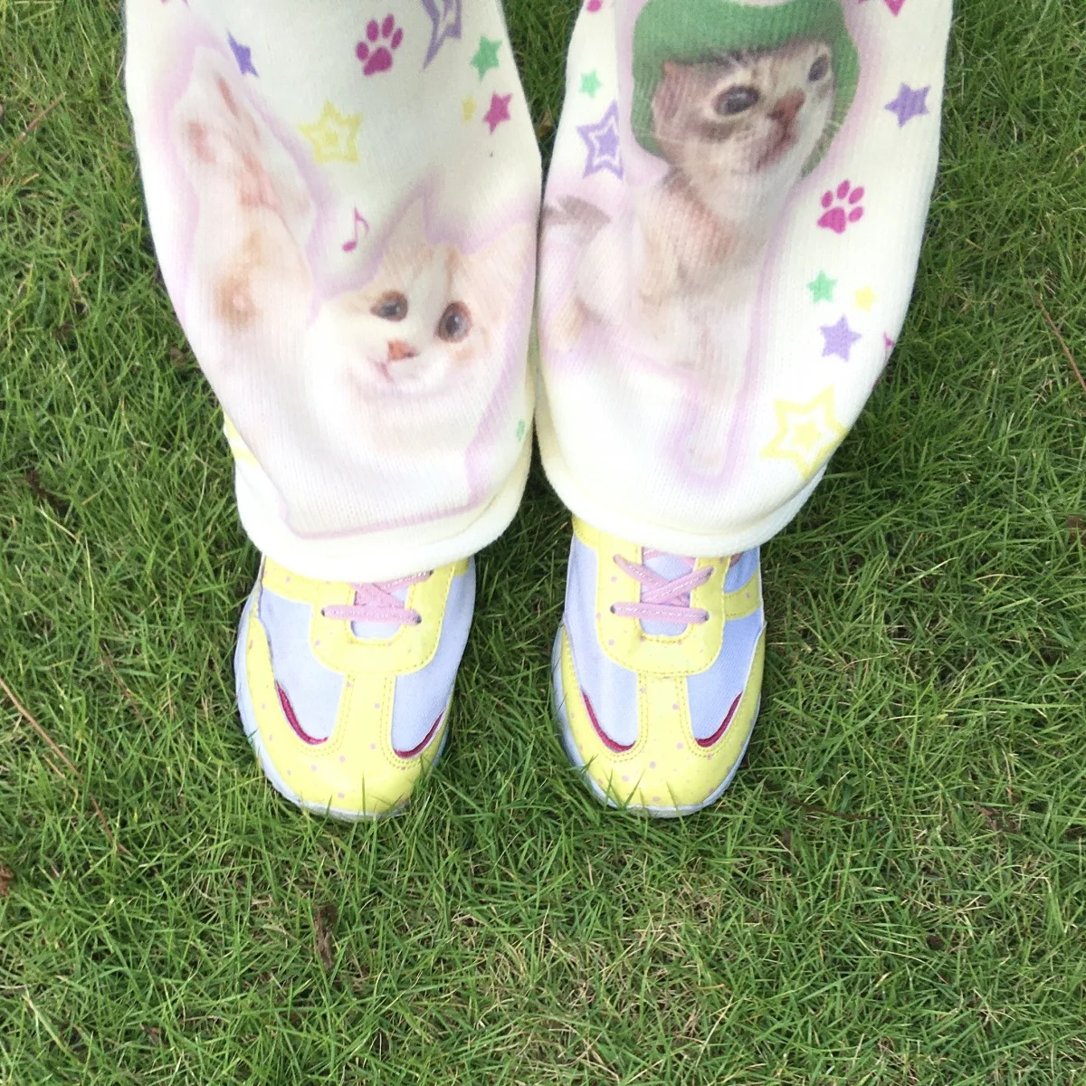 Kawaii Leg Warmers Cat Cartoon Pile Socks Lolita Cute Knitted Leg Cover Y2k Star Japanese JK Accessories Leg Sock Cosplay