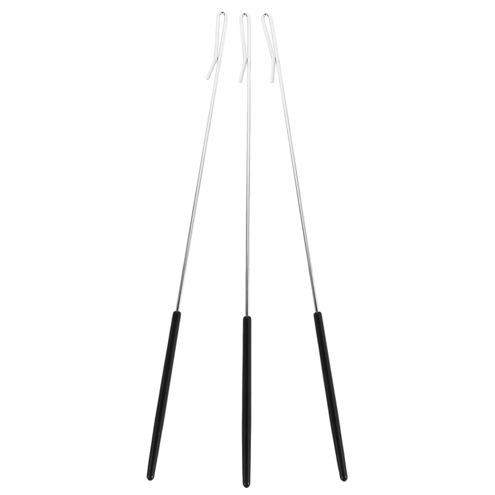 3 Stuks Rvs Marionet Manipulatie Staven 430Mm Precisie Ontworpen Voor Naadloze Beweging Perfect Voor Kindertheater