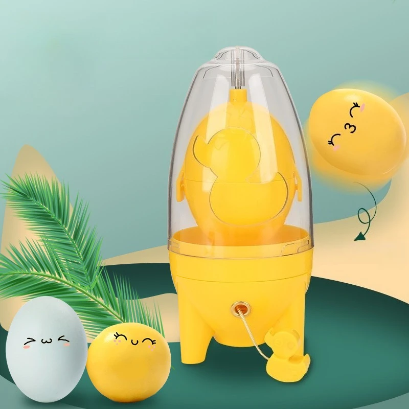 Egg Yolk Mixer Portable Egg Scrambler Shaker Manual Egg/Egg Manual Gadgets Mixer Eggs Puller Kitchen Golden Maker
