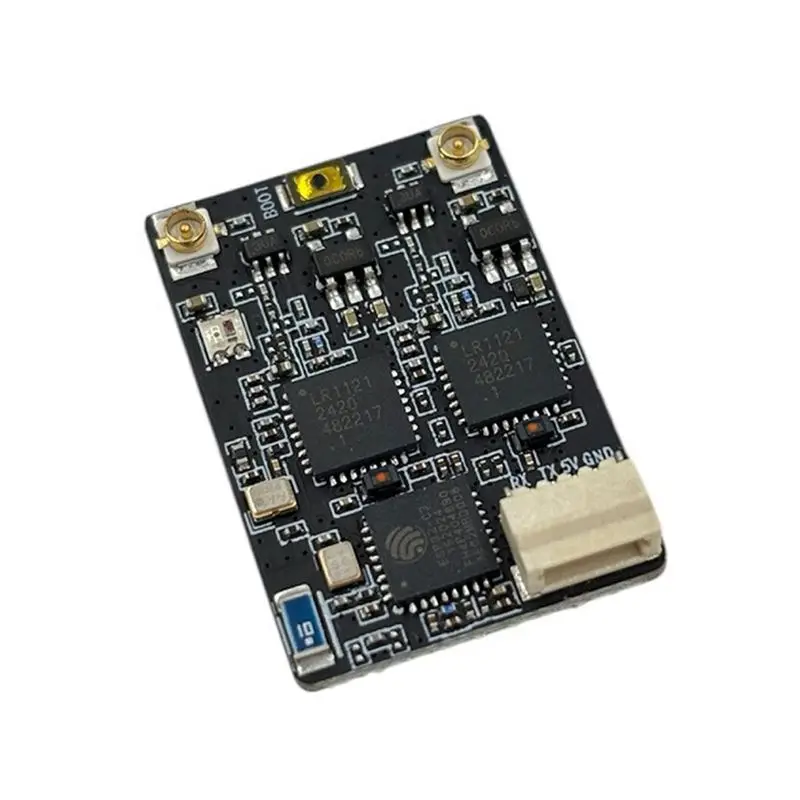 WOTT-ELRS Receiver 433Mhz RX Dual Diversity Receiver 2X100mw Built-In C3 TCXO For RC FPV Traversing Drones Parts