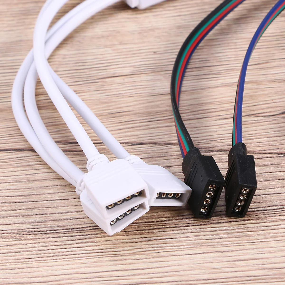 

1Set 10Mm LED Connection Quality Long Lifespan No Tools Needed for Light Strip LED Connection Line