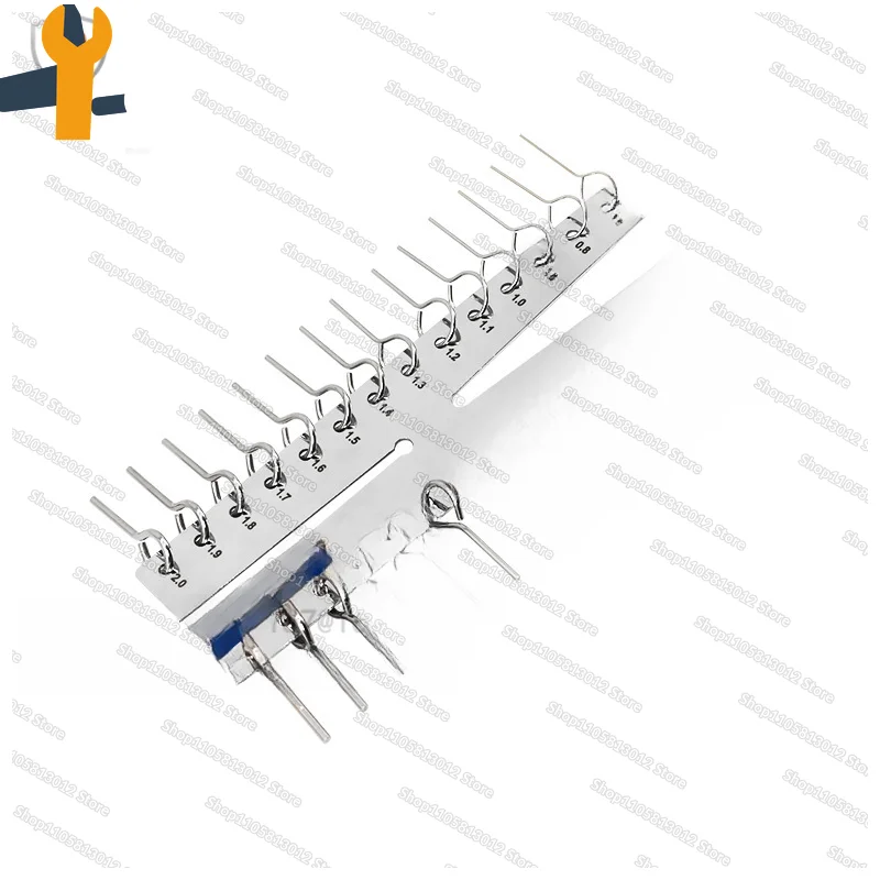Capillary inner diameter and outer diameter measuring tool Refrigeration air conditioning Copper tube Capillary inner