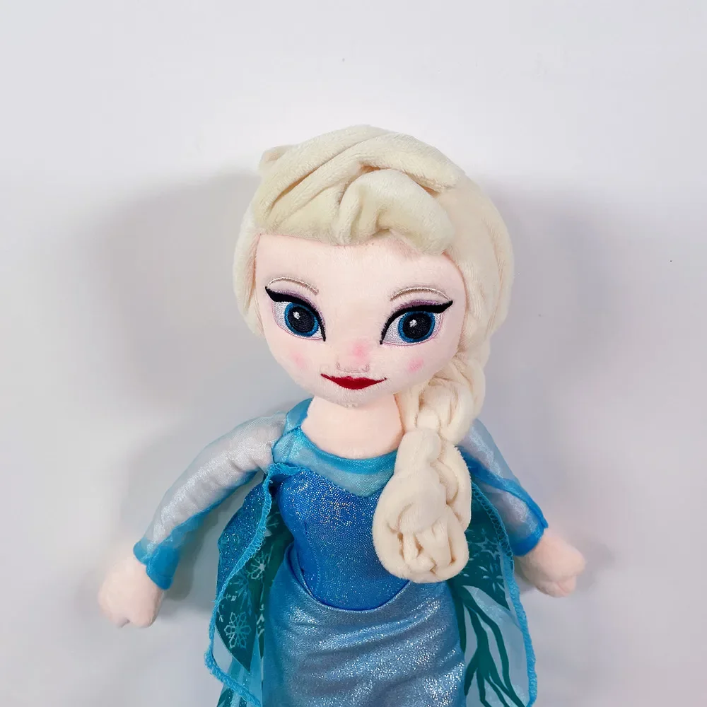 Juguete de peluche de dibujos animados de Frozen para niña, princesa Anna, Elsa, Olaf, adorno de habitación de muñeca, almohada de sujeción, regalo de cumpleaños y Navidad, 50cm