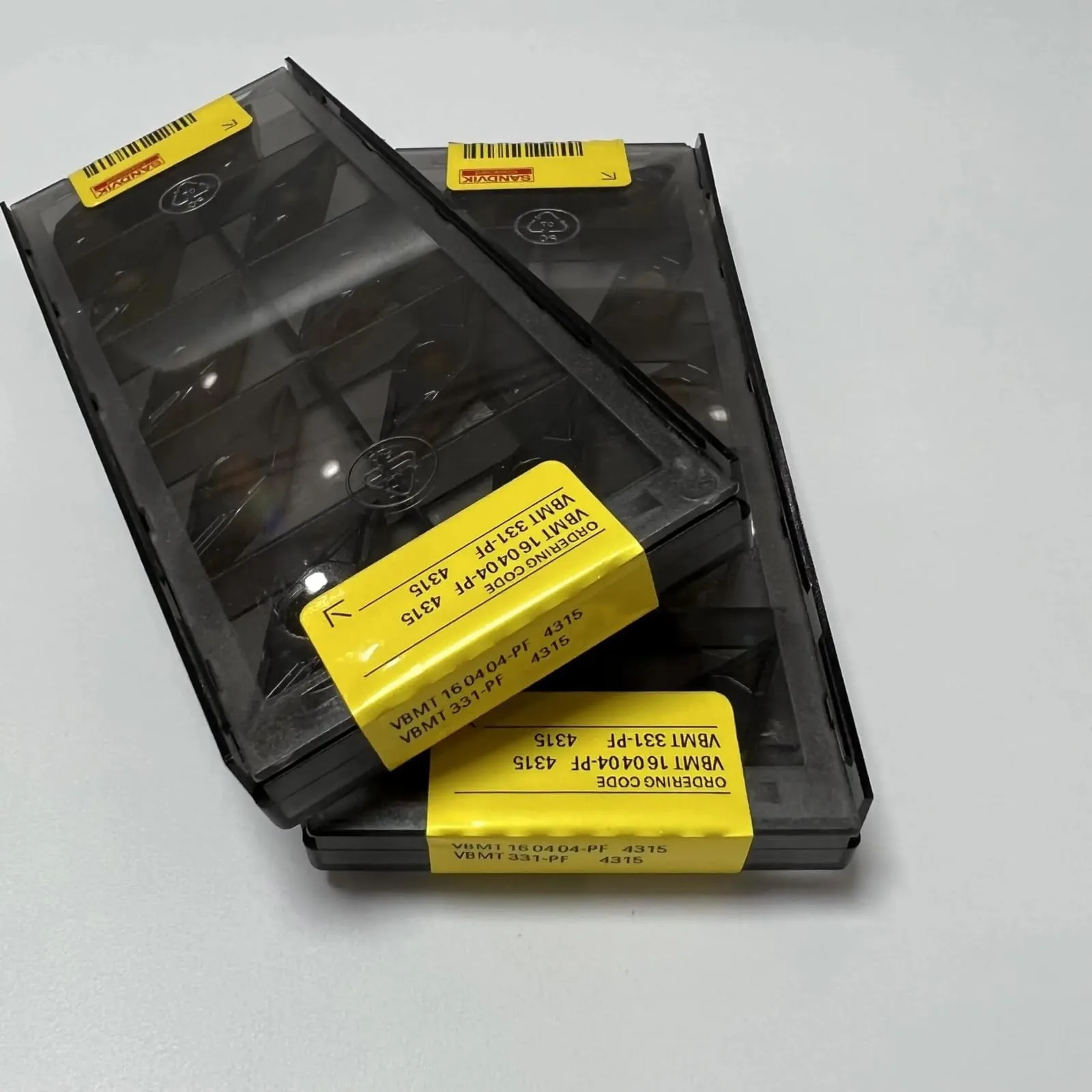 

Original SANDVIK / VBMT160404-PF 4315 / Hard alloy CNC Blade 10 Pcs