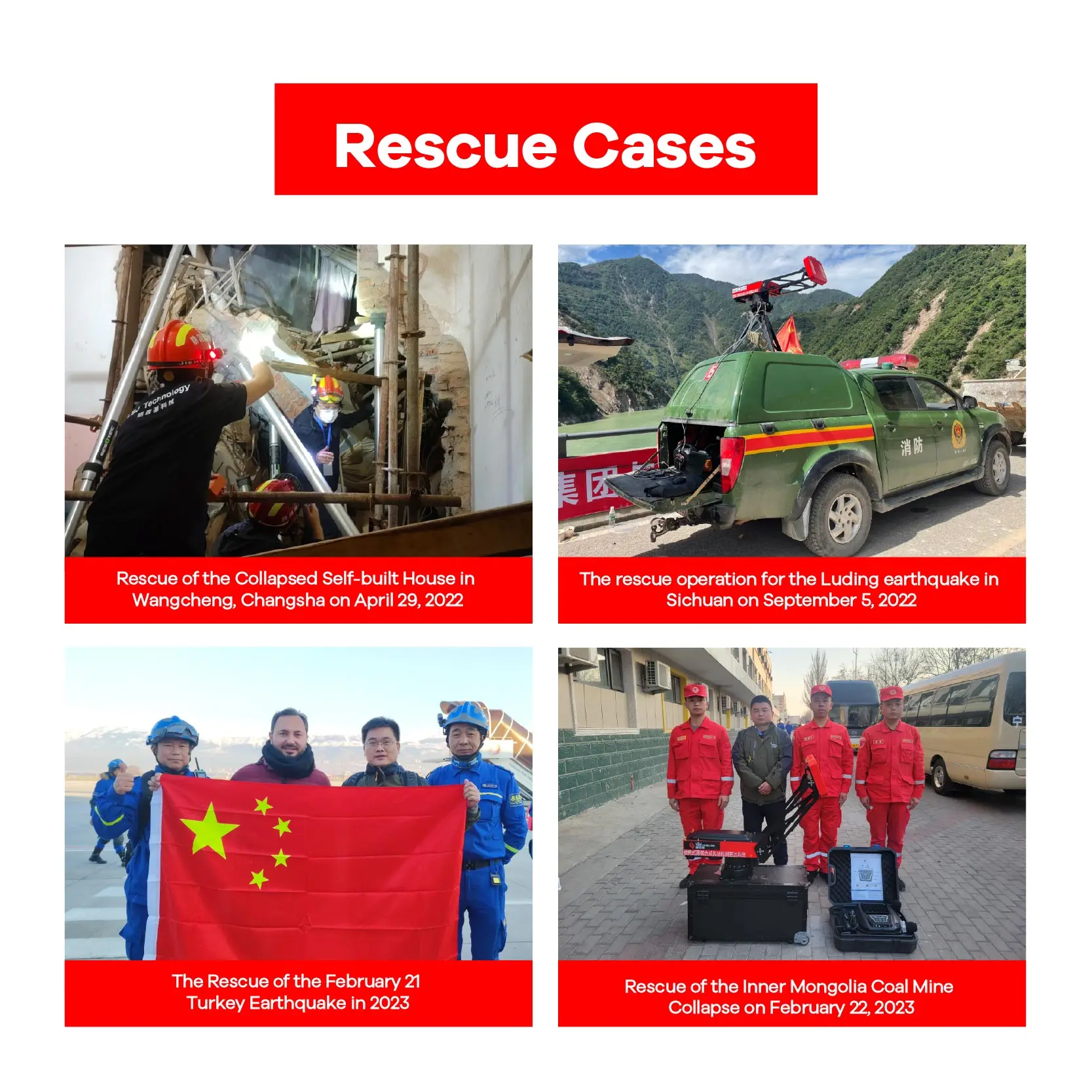 LSJ Audio Video Life Detector Search Rescue Kit With Five Optional Probes And Two Way Communication