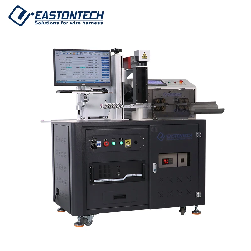 آلة النقش بالليزر للأشعة فوق البنفسجية لسطح المكتب لطباعة أسلاك الكابلات