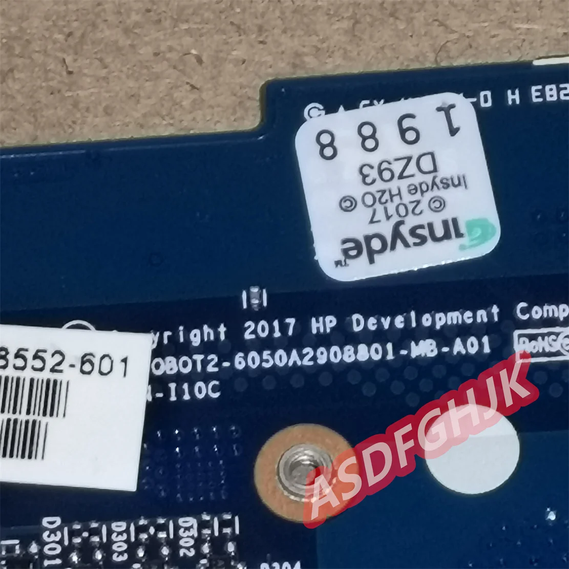 Original 938552 -001 938552 -601 para HP Probook X360 11 G2 Placa-mãe UMA i5-7Y54 CPU e 8 GB de RAM teste ok