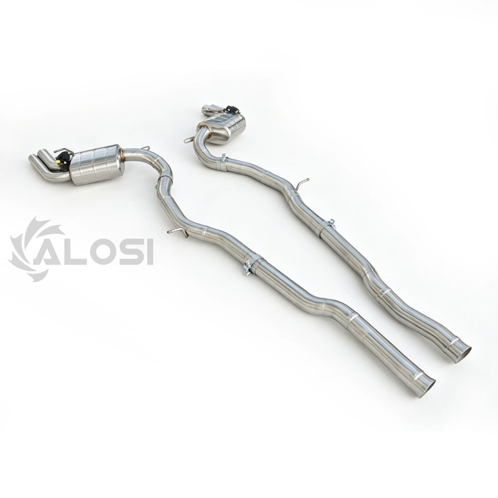 SS304 electronic valve exhaust system for Mercedes Benz S500/S63/S65 COUPE (C217) 2014-2019 performance exhaust pipe retrofit