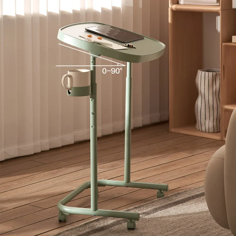 Foldable Desk Table: Adjustable Magnetically   Portable Side Table, Workspace Organizer, Space-Saving Work Table