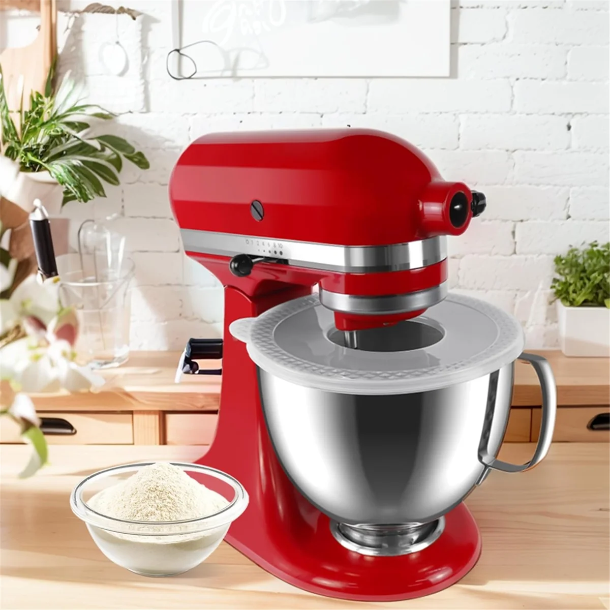 1 шт. чехлы для чаш миксеров для наклонных миксеров емкостью 4,5–5 литров, чехлы для чаш для теста