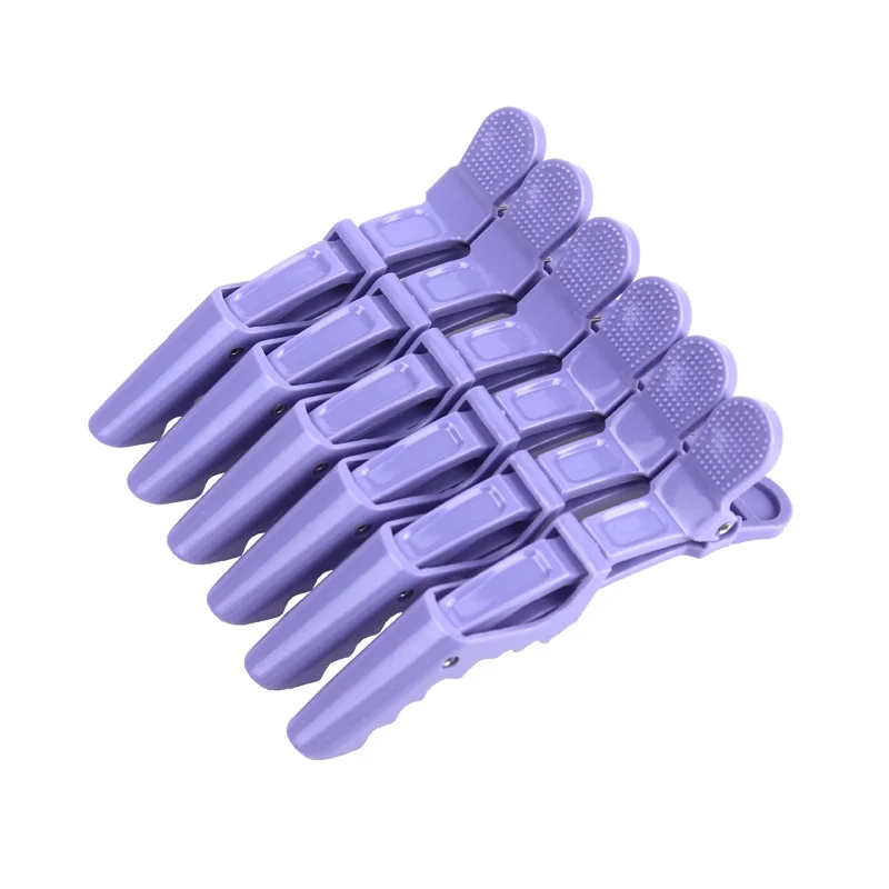 6PCS Alligator Haar Clips Kappers Klemmen Klauwen Sectie Clip Kapper Krokodil Haarspeld Salon Styling Tools Haaraccessoires