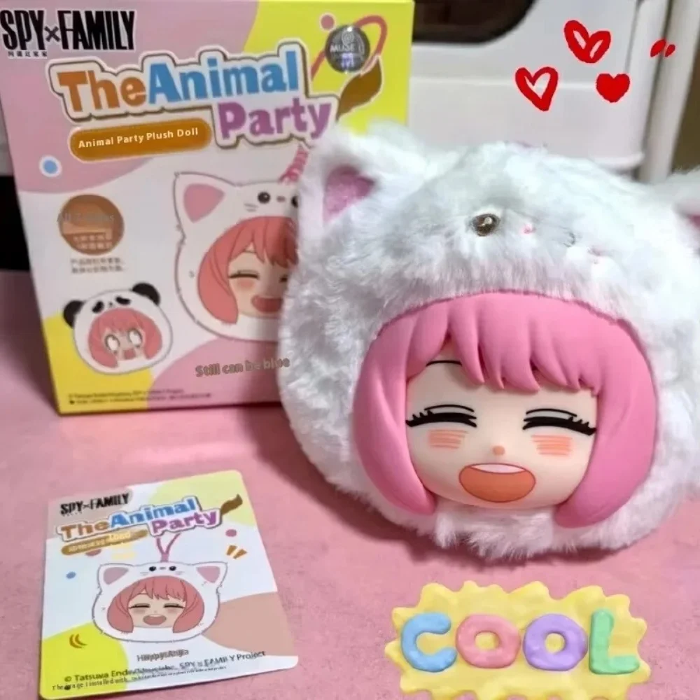 กล่องสุ่มซีรีส์ปาร์ตี้สัตว์ HOT IP Spy×Family ตุ๊กตาประดับตกแต่ง อนยา ฟอร์เจอร์ ของสะสมอนิเมะ ของเล่น ของขวัญ มีสินค้าพร้อมส่ง