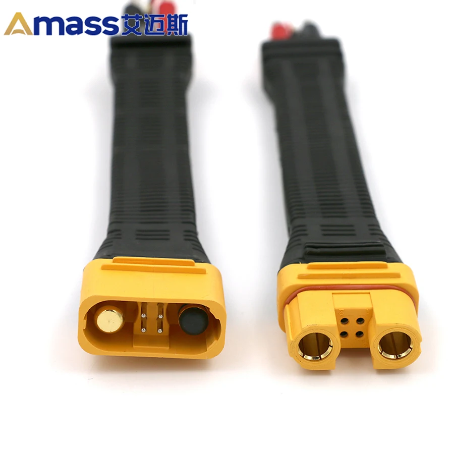 

Amass AS150U Anti-ignition With Signal Pin, With Waterproof Ring, Plug Long Rubber Cover, Silicone Wire Protective Cover