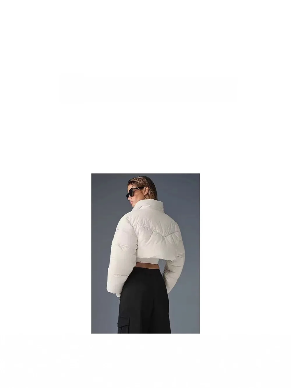 Damen ort Reißverschluss Slim Fit Daunenjacke Stehkragen Lang Sve Pendeln Sle Faionable Herbst Winter Neu eingetroffen