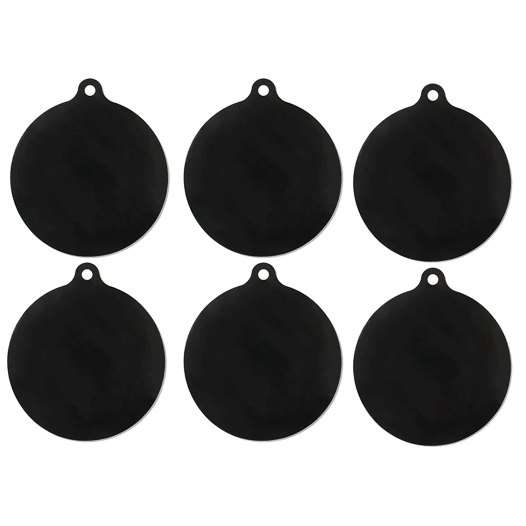 B84B-24 Pcs Induction Cooktop Mat Protector Nonslip Silicone Heat Insulation Pad Cook Top Cover Reusable Heat Insulated Mat