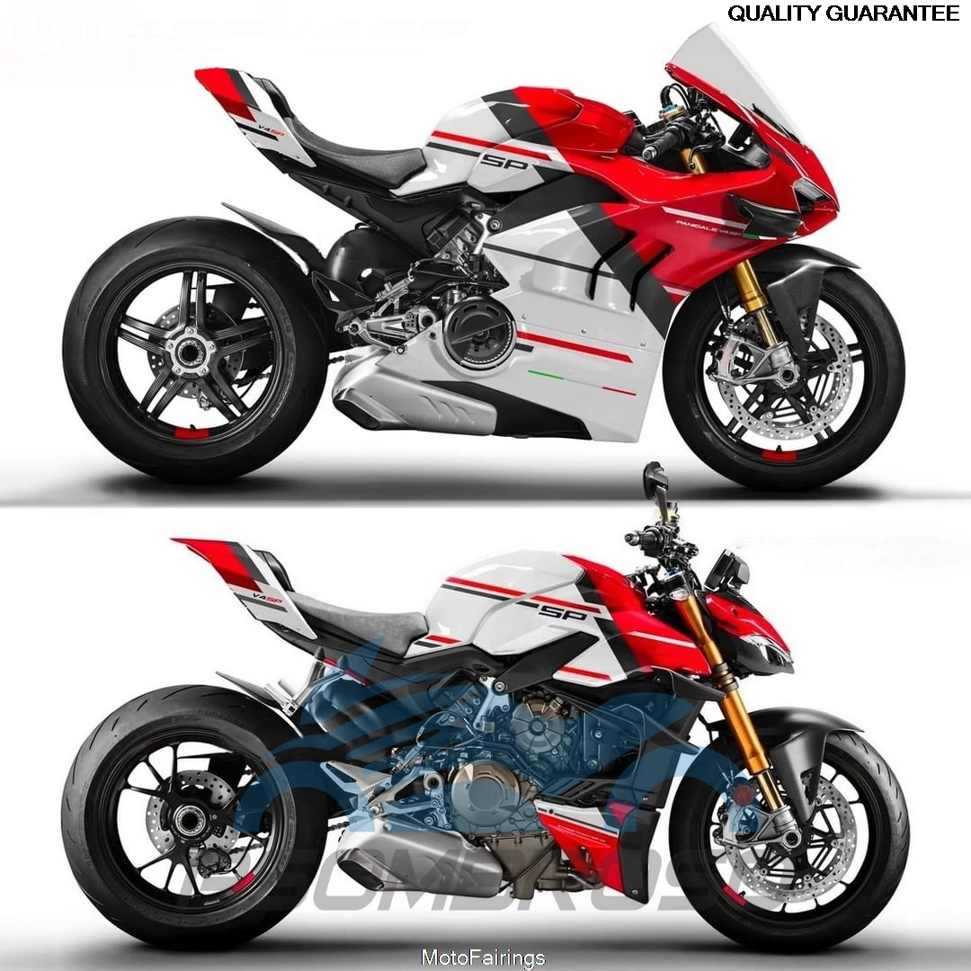 

Комплект пластиковых обтекателей V4 23 24 для мотоцикла Ducati Panigale V4S 2023 2024