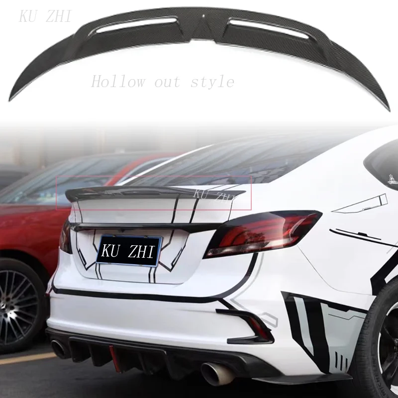 

Подходит для гаражей Morris MG6 2017-2024, высококачественный материал из стекловолокна, задний спойлер, крышка багажника, спойлер, хвостовое крыло