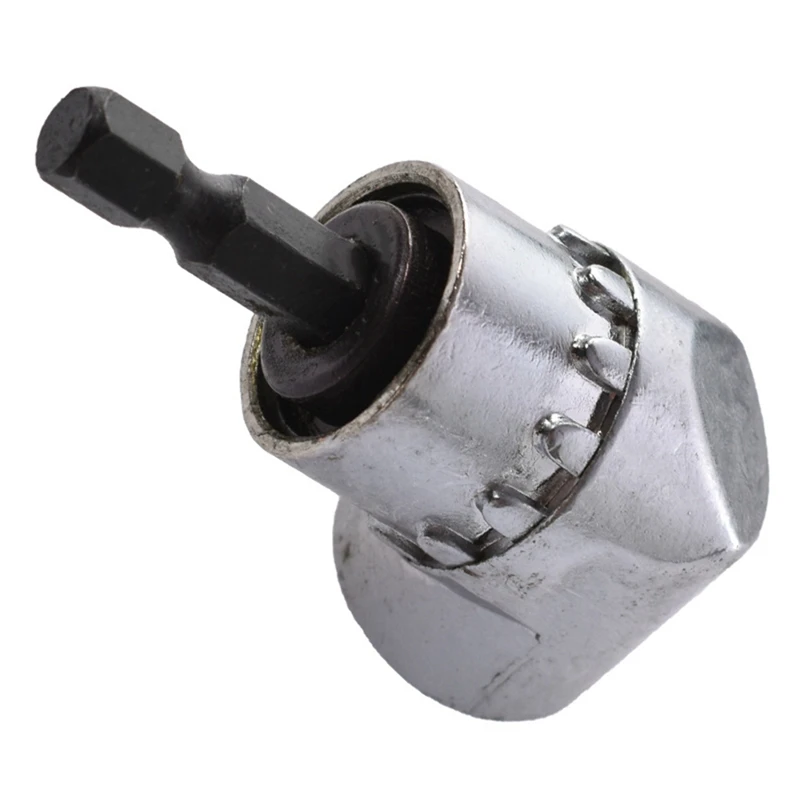 FYBL 105 Degree Right Angle Drill Adapter Short 12pcs Bend Screwdriver Bit 1/4In Hex Shank Driver Angle Drill Attachment