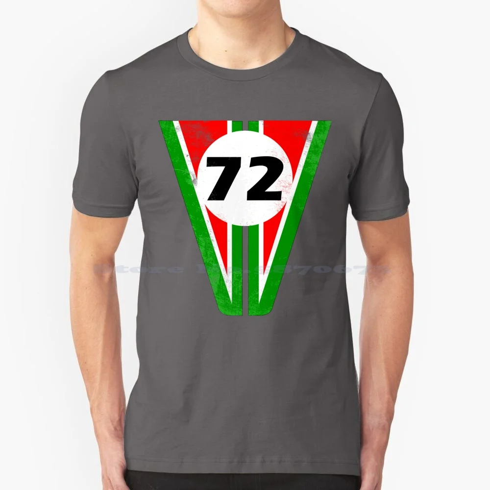 50th Birthday Lancia Alitalia Inspired Distressed Look T Shirt 100% Cotton Tee 50 Birthday Lancia Alitalia Stratos Grandad