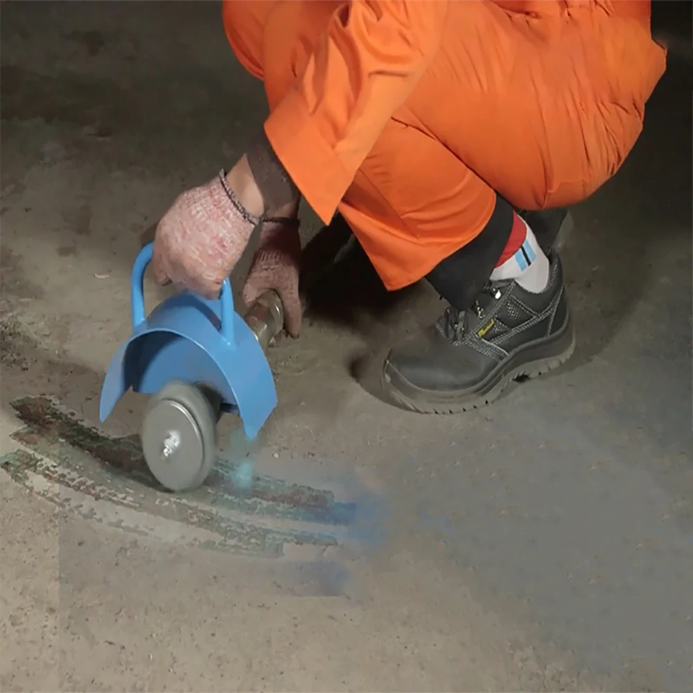 Marine Portable Electric Deck Scaler Scaling Machine Hand-held Electric Rust Remover KC-50