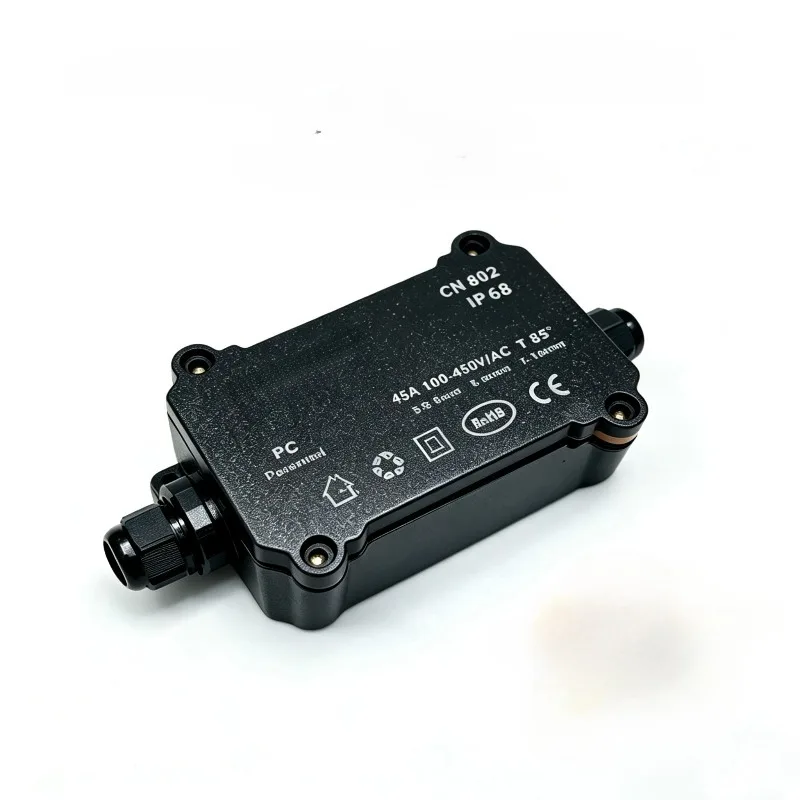 PC Flame Retardant IP68 Waterproof Junction Box Outdoor  Buried Cable Sealing Protective Cover Street Light Waterproof Box