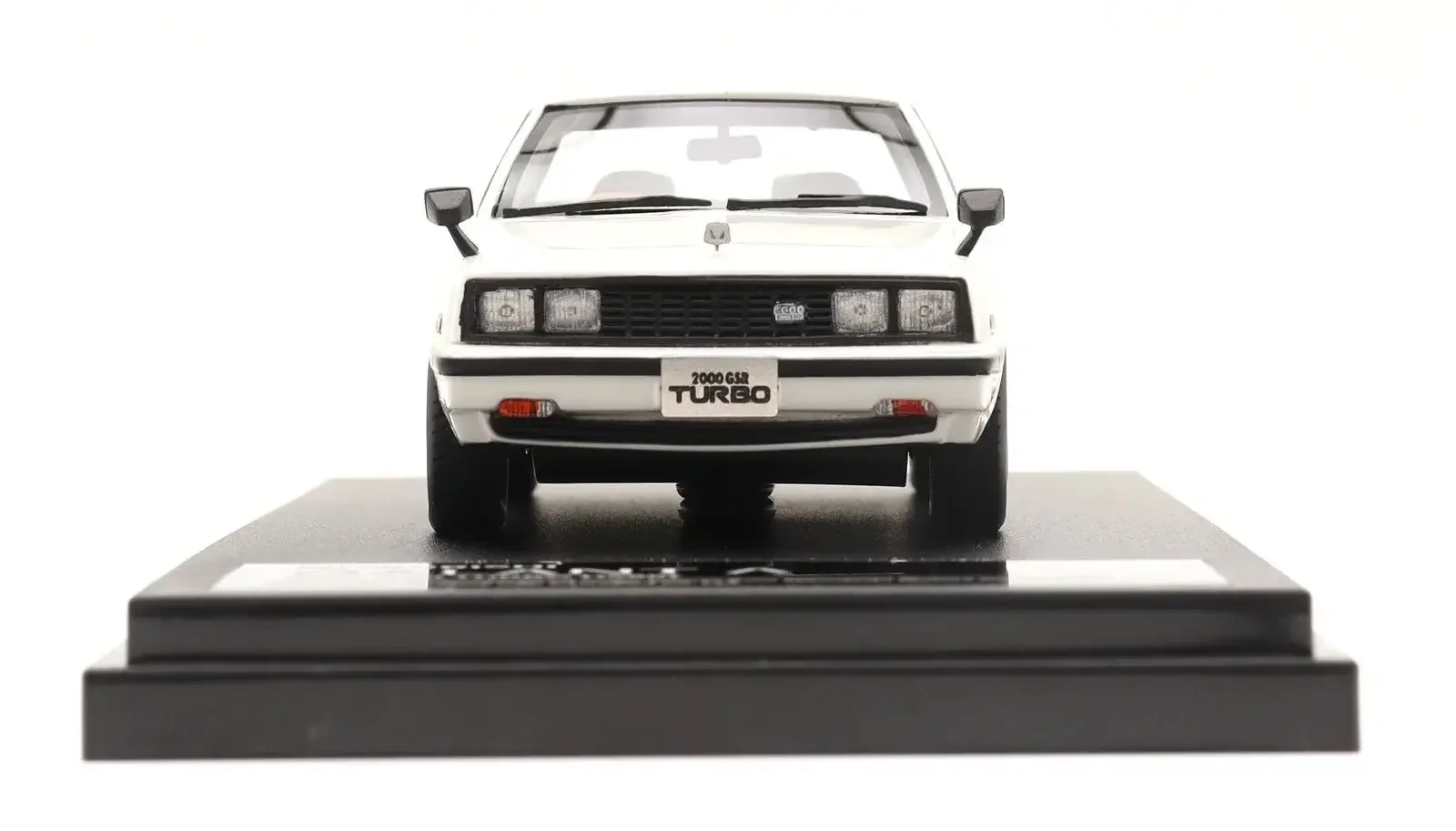 

Hi Story 1:43 Scale Model for Mitsubishi GALANT 2000 GSR TURBO 1980 Resin Car Model Toy Vehicles Classic Car Model Collection