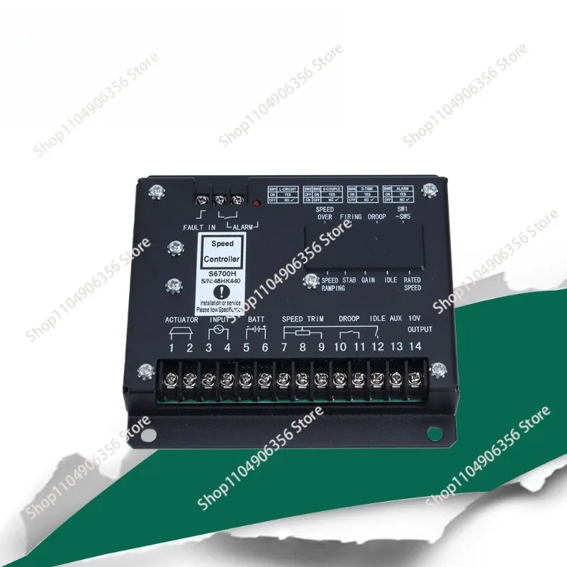 

for S6700H is suitable for Cummins generator set generator set control speed board S6700E