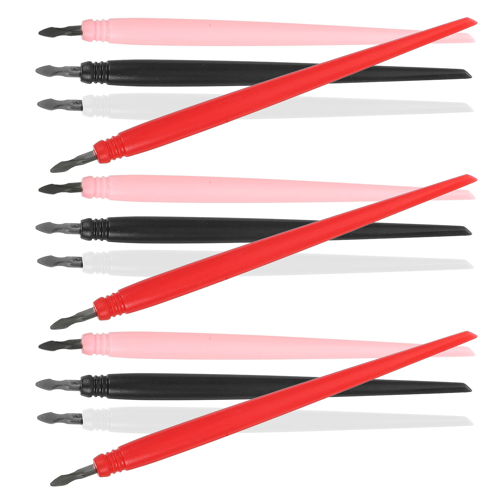 12 قطعة عصا رسم الخدش أطراف حديدية شكل كلاسيكي لتجربة معززة أقلام رسم الخدش أقلام كشط الرسم #3