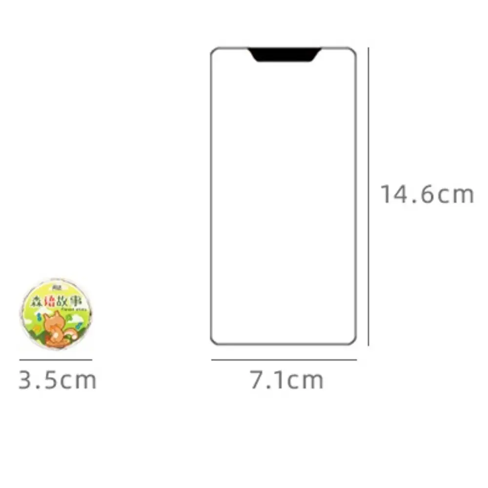 Students Stationery Scrapbooking Reward Roll Stickers Album Decorative Stickers DIY Tape Sticker Adhesive Diary Stickers