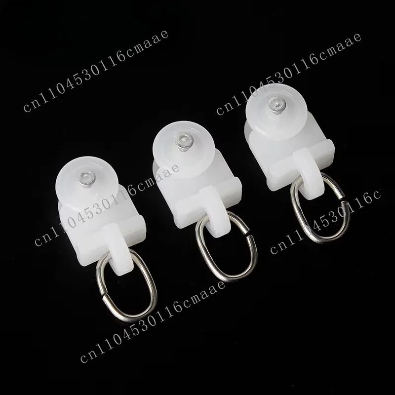 Curtain glider hook track pulley curtain silent wheel roller hook ball pulley