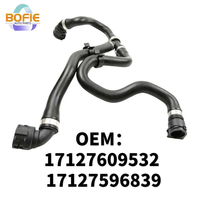 

OE 17127609532 17127596839 Car Accessories Coolant Radiator Water Hose for BMW F20 F34 F30 F31 F36 F33 F32