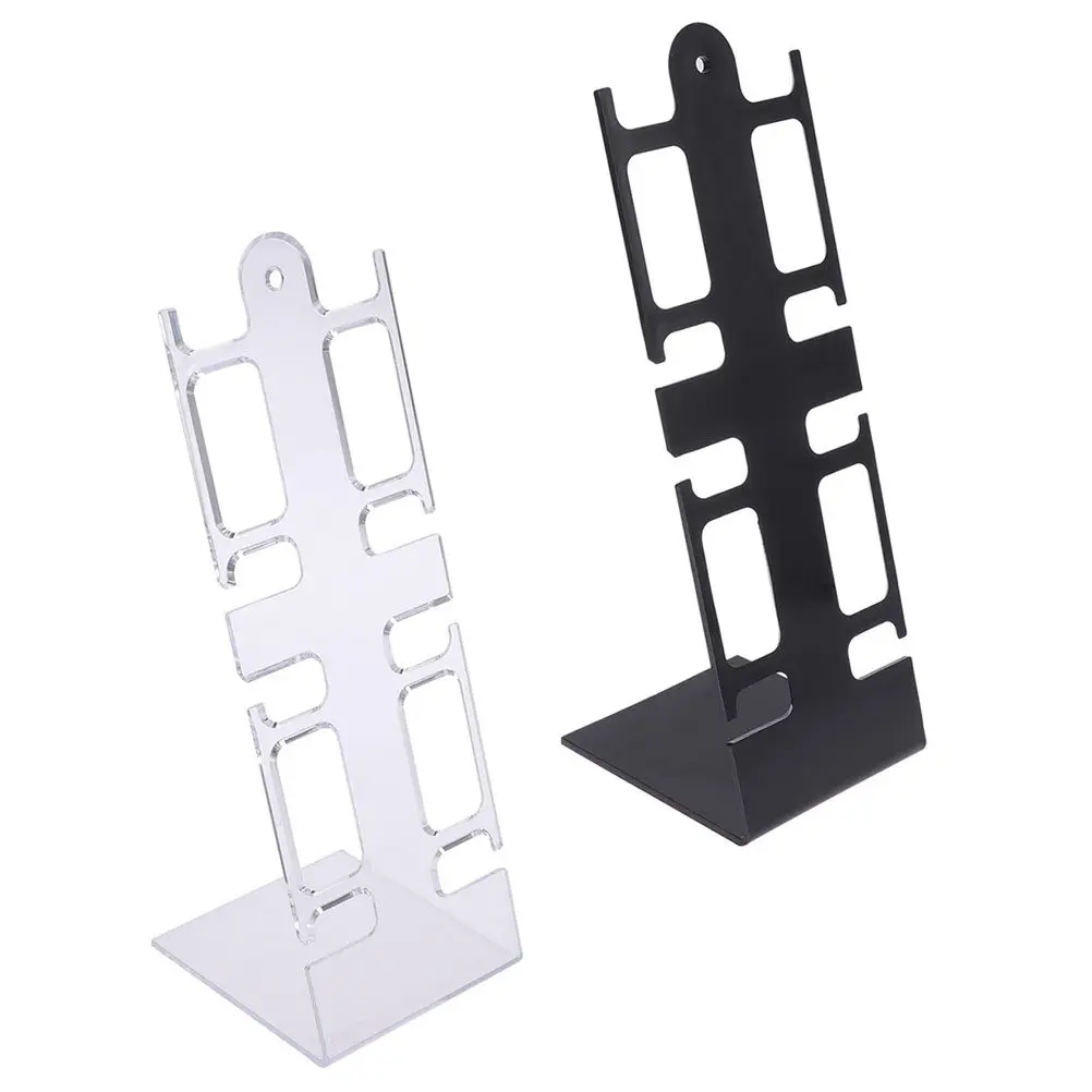 

Набор из 2 L-образных подставок для часов, премиум-класса, пластиковые держатели для демонстрации ювелирных изделий и браслетов, элегантные, для туалетного столика и использования в магазинах