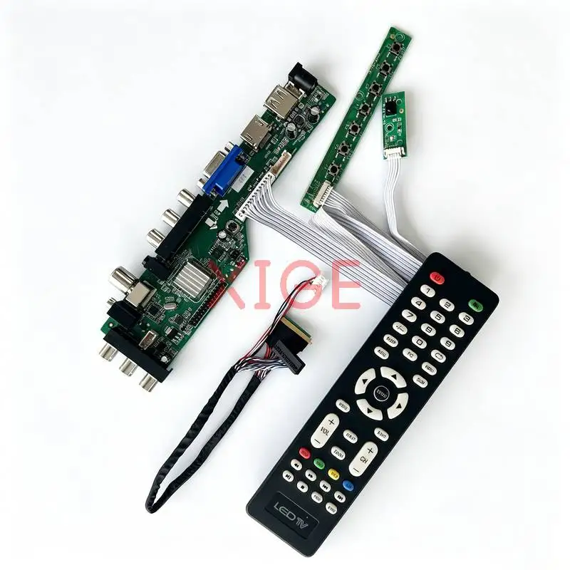 

Controller Board Fit LTN173KT02 LTN173KT01 N173O6 LTN173KT03 LVDS-40 Pin DVB/USB/AV/VGA/HDMI 1600x900 Laptop Panel 1600*900 Kit