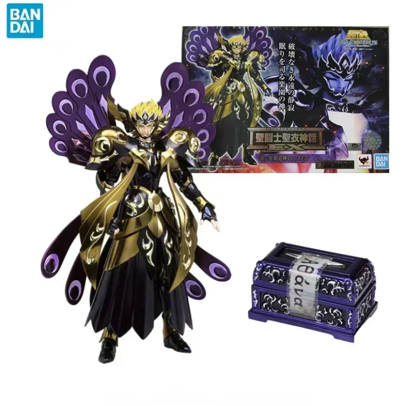 

В наличии оригинальная экшн-фигурка Bandai Saint Seiya EX Saint Cloth Myth Metal Hades Hypnosis God, коллекционная модель, игрушка в подарок