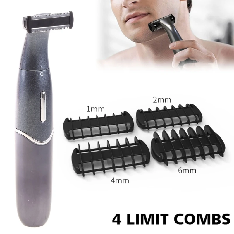 4 in 1 Lady Trimmer Hair Removal Face Body Painless Female Shaver Depilator