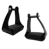 Pair Horse Stirrups Anti-slip Riding Saddle-Mounted Western Equipment