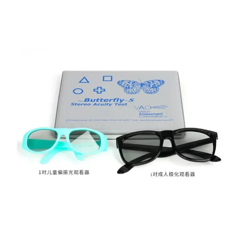 Optical Equipments Test Lea Symbols Fly Stereopsis Test Stereo Fly Test