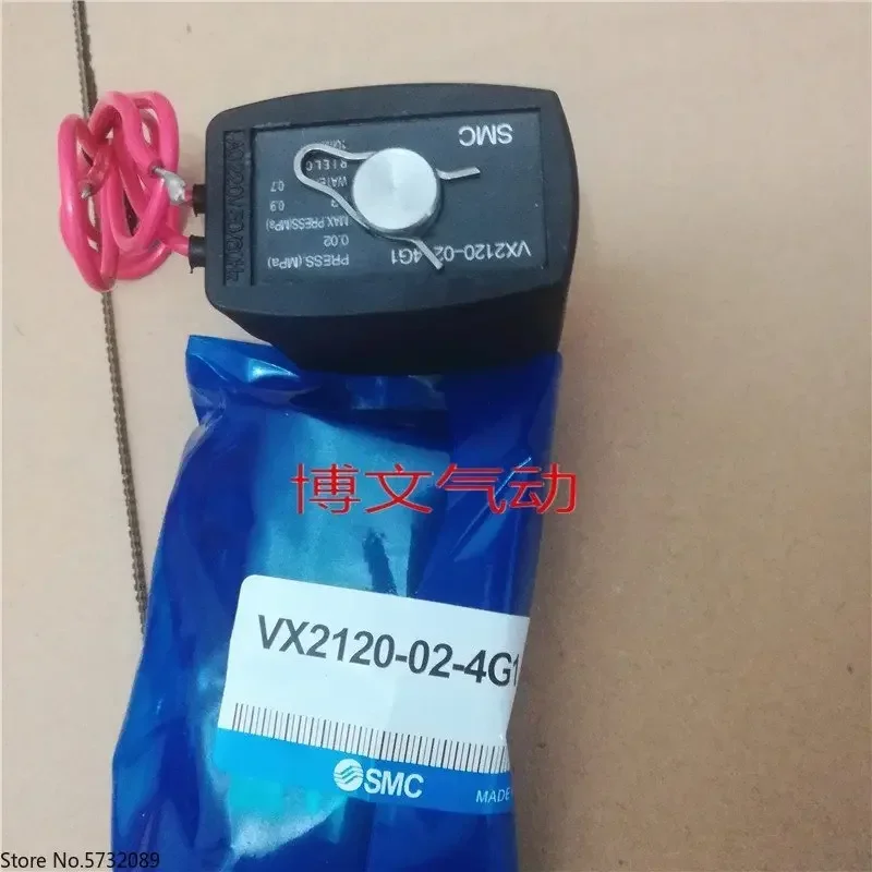 

SMC original solenoid valve brand new VX2120-02-5G1 VX2120-2-4G1/3G1/6G1 two position two way