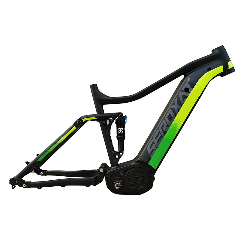 SEROXAT Mountain Bike Frame AM Frame 27.5/29ER MTB DH Frame Aluminum alloy Hybrid Bike Frame E-bike Motor 1000W Internal Battery